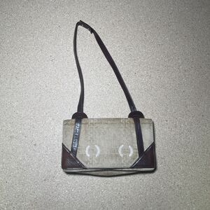 CESARE PICCINI Italian Designer Shoulder Bag Purse Velvet Vintage Made In Italy